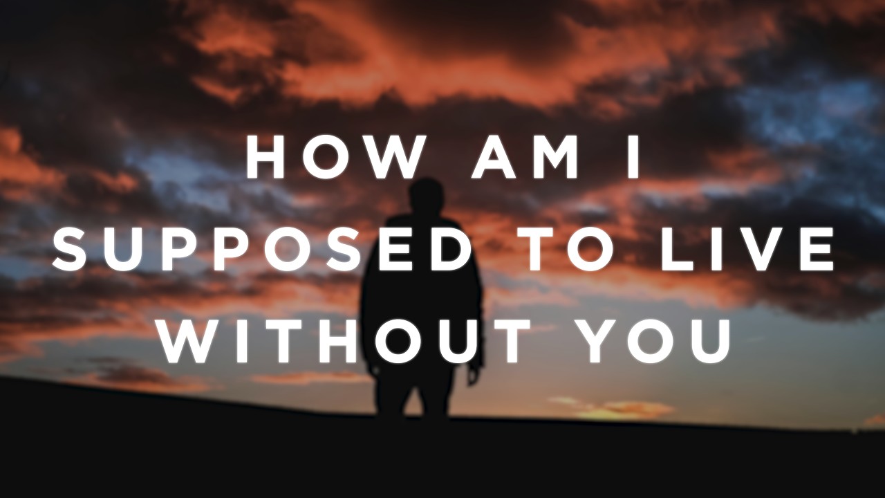 Michael Bolton - How Am I Supposed To Live Without You (Lyrics)