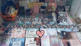 Shopee Haul PH: Affordable Stationery | Triz R.