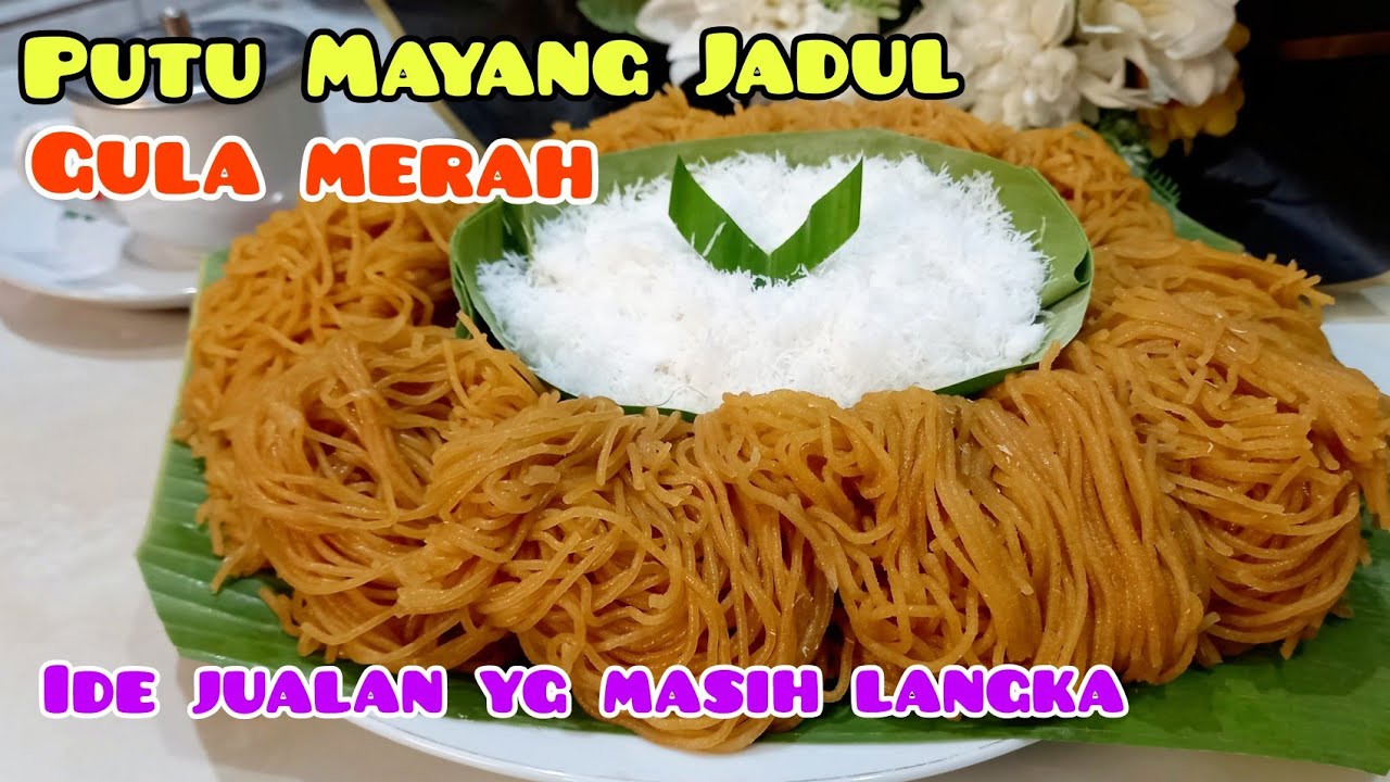 Putu mayang jadul gula merah #putumayang