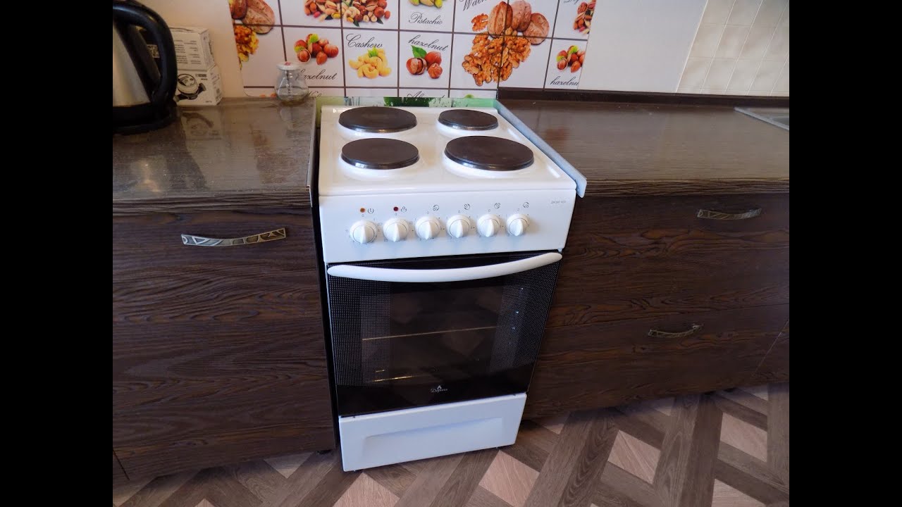Ремонт электрической плиты Дарина ЕМ 341 407 - YouTube