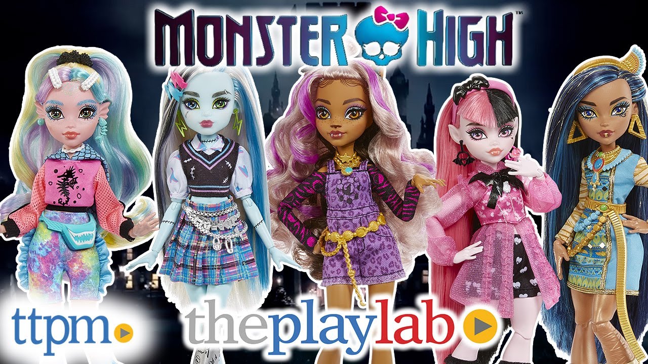 New Monster High 2022 dolls and playsets - G3 collection 