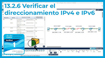 13.2.6 Packet Tracer 🔍📨 – Verificar el direccionamiento IPv4 e IPv6 (CCNA Curso 1)