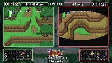 PinkKittyRose vs ALG Andy. SEMI-FINALS Game [1] ALTTPR Tournament Spring 2018