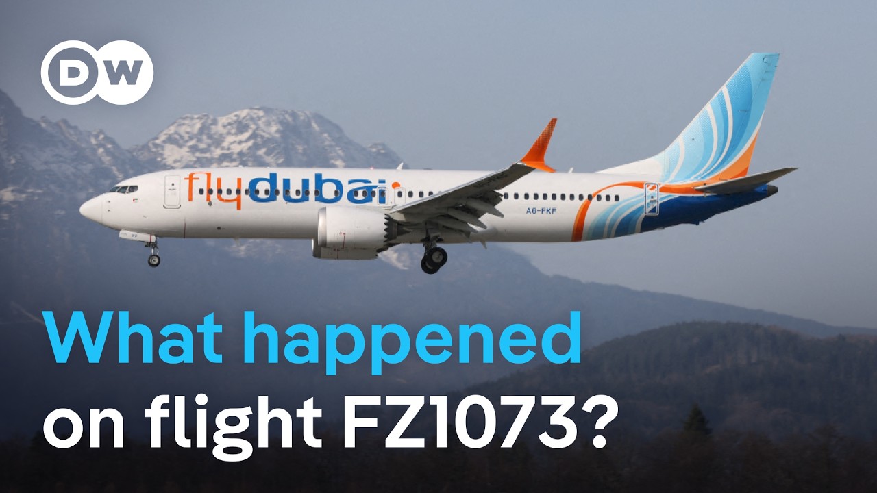 How passengers helped stop the Flydubai emergency | DW News