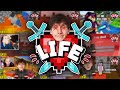 ALL JackSucksAtLife Minecraft X Life DEATHS!