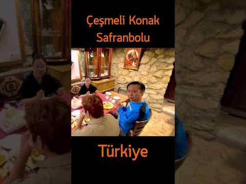 Dinner​ at​ Çeşmeli Konak , Safranbolu,Karabük, Türkiye  #เที่ยว​ #​travel​ #tour​ #trip #กิน​