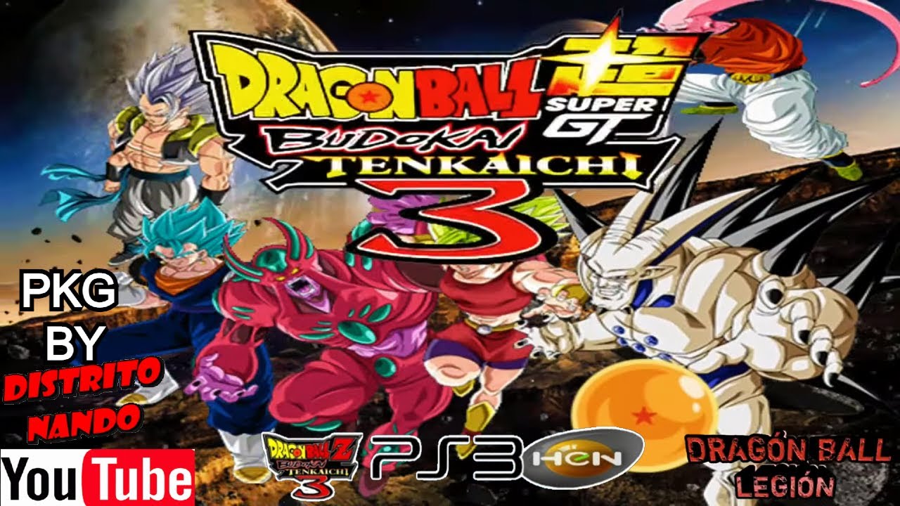 DRAGON BALL BUDOKAI TENKAICHI 3 LEGIÓN 2021 PS2 Neste pacote você vai  encontrar os mods Budokai Tenkaichi Latino com os personagen… em 2023