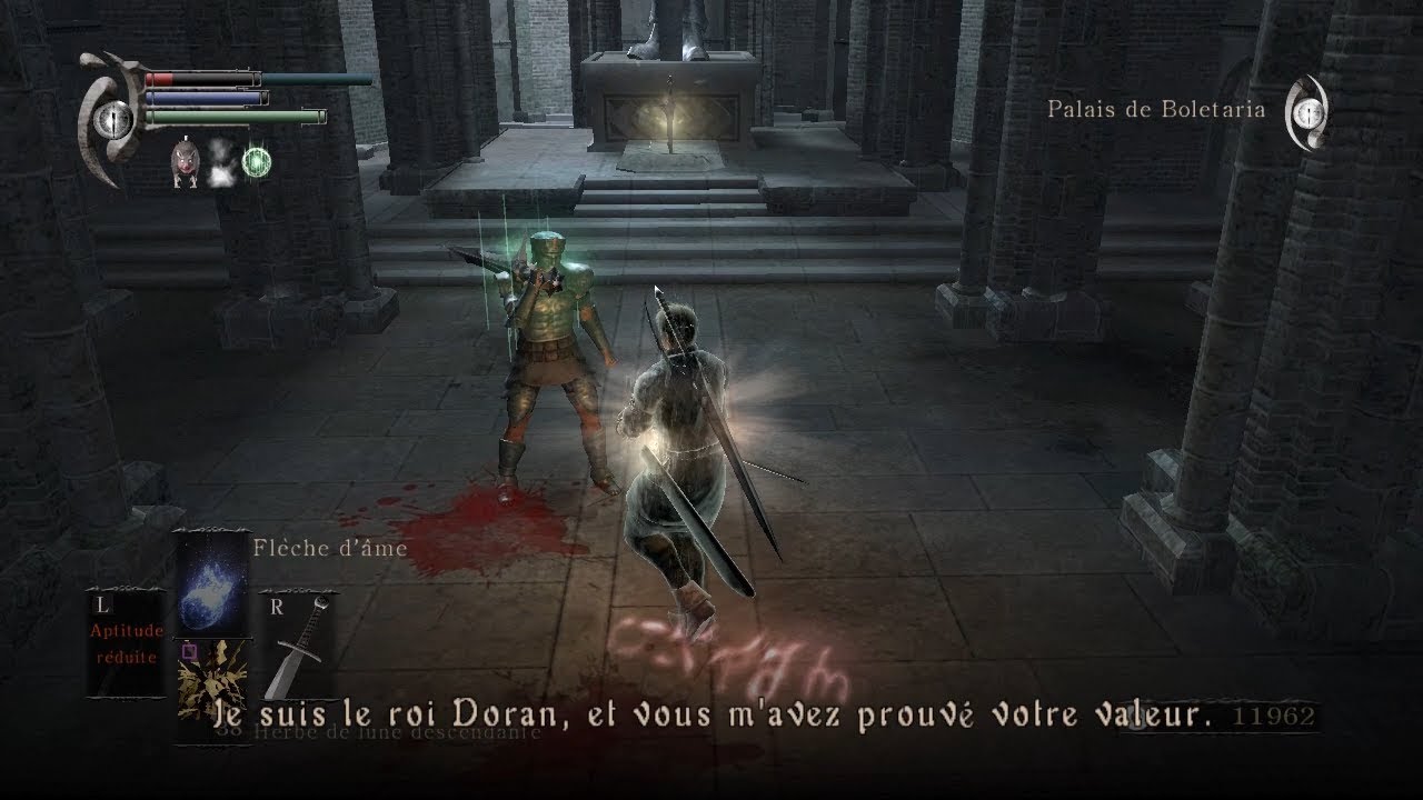 Demon's Souls - Old King Doran - NG+ - SL1 - YouTube
