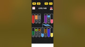 Water sort puzzle - Level 1499