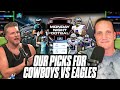 Pat McAfee & AJ Hawk's Picks For Cowboys vs Eagles On Monday Night Football