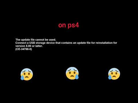 ps4 had an error ce-34788-0 😭😭😭