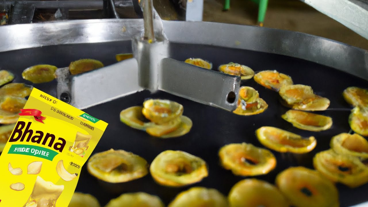 how banana chips are made in factory | Banana chips machine | Banana ...