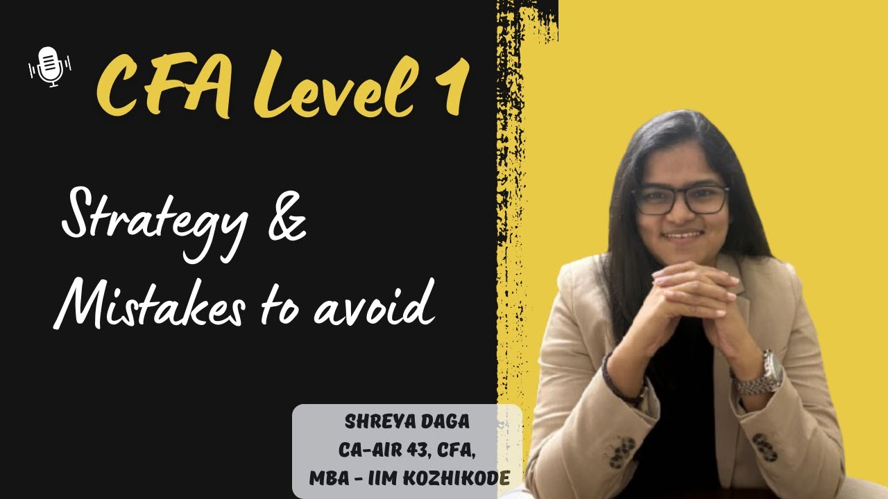 Top 5 Mistakes to avoid while preparing for CFA Level 1