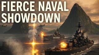 RU Smitlivy attacked USS California -Fierce Naval Showdown in the Bay –Strategic Firepower Unleashed screenshot 2