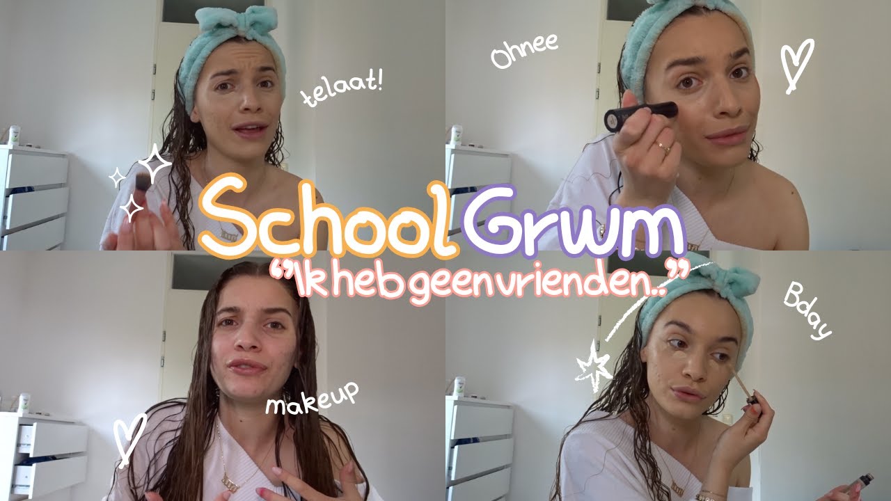 GRWM | BIRTHDAY PLANNEN EN IK HEB GEEN VRIENDEN... - YouTube