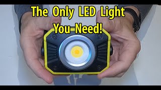 🏆 LED Rechargeable Work Light, Car Repair, Camping, Shop Light REVIEW #overland  #camping #ledlights