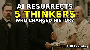 AI Resurrects 5 Great Thinkers – Plato → Nietzsche