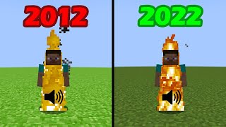 minecraft sounds in 2012 vs now