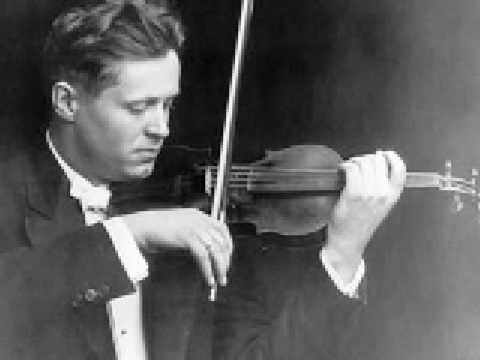 Adolf Busch plays Bach Ciaccona (1)