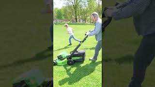 Greenworks Electric Lawn Mower