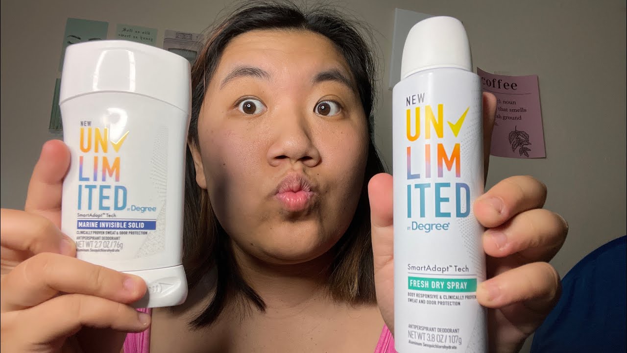 New degree unlimited deodorant review YouTube