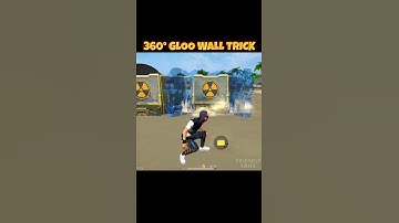 180° GLOO WALL TRICK✅ || #freefiremax #garenaff #ffviral