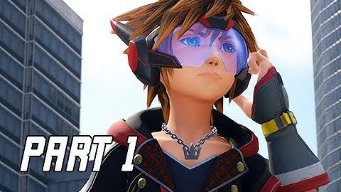 KINGDOM HEARTS 3 Walkthrough Part 1 - Intro & Sora (KH3 Let