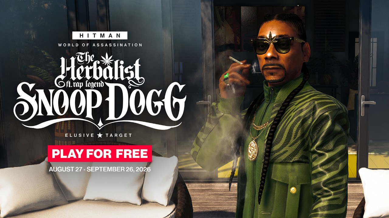 Hitman World of Assassination: Snoop Dogg é o novo Alvo Elusivo