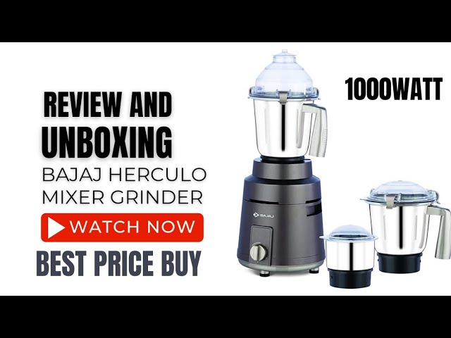 bajaj herculo mixer grinder