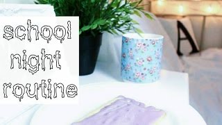 School Night Routine 2016 | Amy Menzies