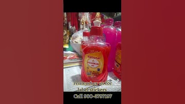 Thumbnail of #label  #food  # cleaning item remember us for label stickers Call 980-3797197