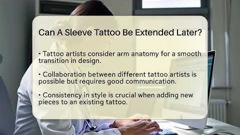 Can A Sleeve Tattoo Be Extended Later? - Inside Body Image