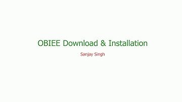 OBIEE Downloads