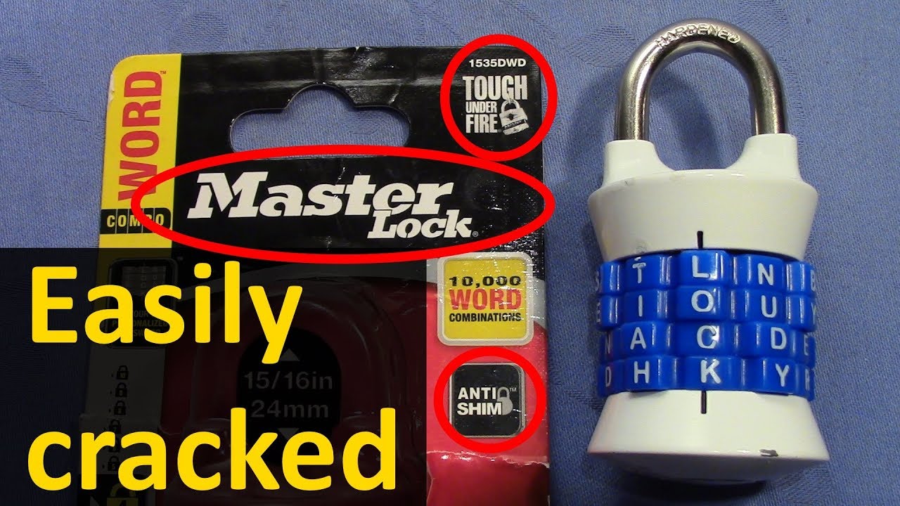 word padlock