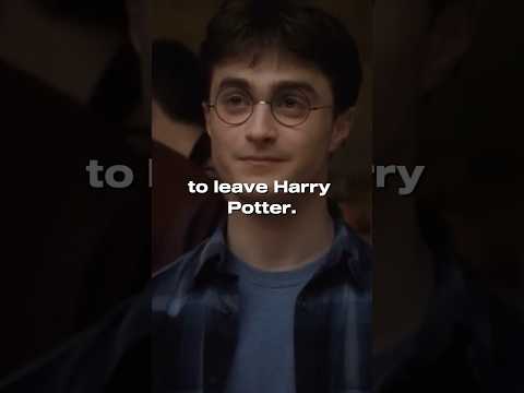Why Daniel Radcliffe