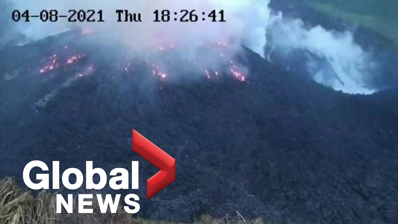 Volcano Erupts on Island of St. Vincent and the Grenadines