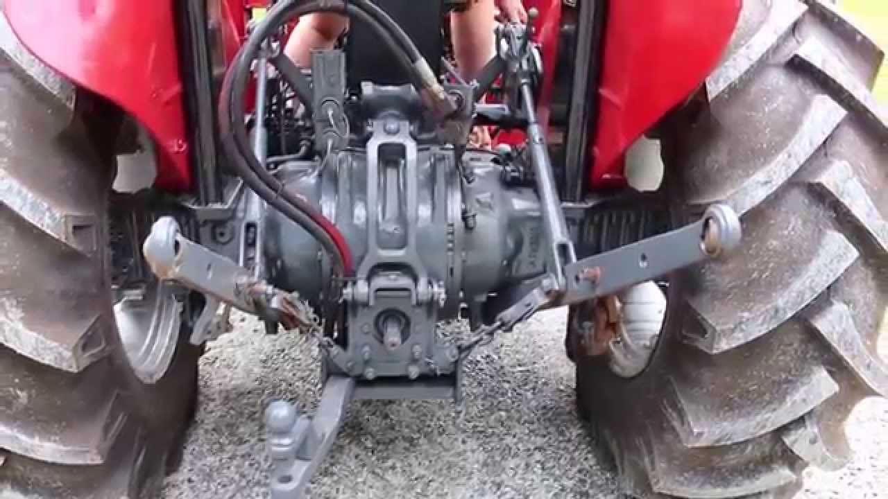 MF 240 3-Point Hitch - YouTube wiring diagram 8n ford tractor 