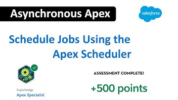 Asynchronous Apex | Schedule Jobs Using the Apex Scheduler | Apex Specialist #salesforce
