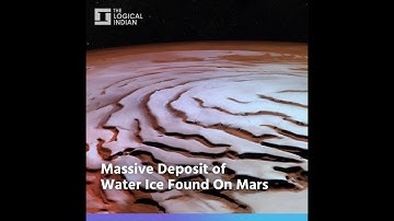 Massive Deposit of Water Ice Found On Mars
