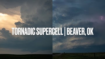 Tornado Warned Supercell, Rapidly Rotating Wall Cloud | Beaver, Oklahoma | with GoPro Timelapse