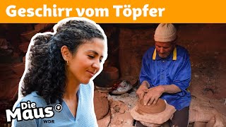 Die Marokko-Maus, Teil 3: Wie wird eine Tajine hergestellt? | DieMaus | WDR