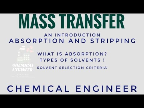 Gas Absorption and Stripping | An Introduction | Chemical Engineer