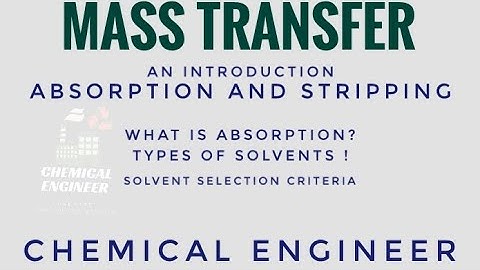 Gas Absorption and Stripping | An Introduction | Chemical Engineer