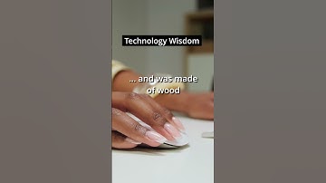 The first computer mouse. #shorts #lifewisdom #computermouse #invention #technology #computers