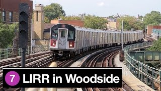 NYC: Subway and LIRR in Woodside, Queens
