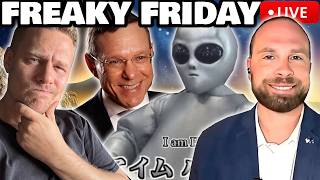 FREAKY FRIDAY LIVE 🍷David Grusch IS BACK, Avi Loeb Supports Downing UAPs, Lasers and DMT