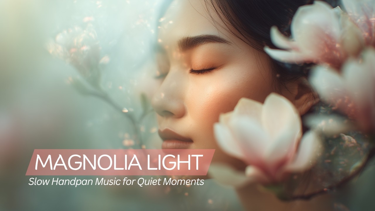 Magnolia Light | Slow Handpan Music for Quiet Moments | Delta Waves ...
