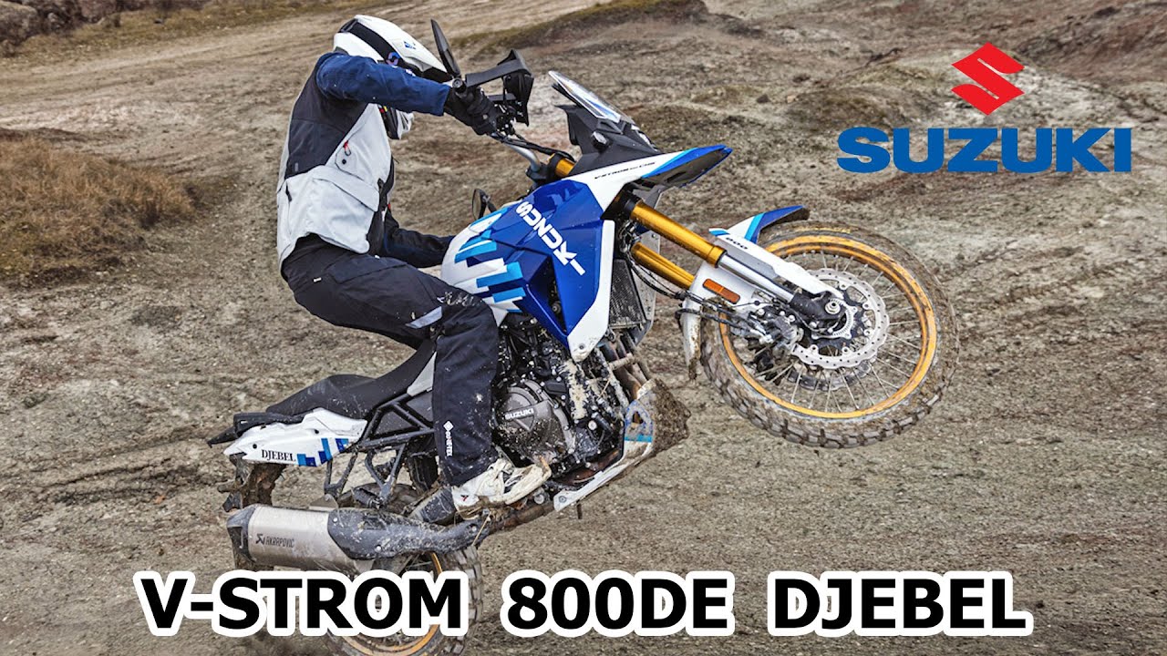 NEW SUZUKI V-STROM 800DE DJEBEL -  off-roading