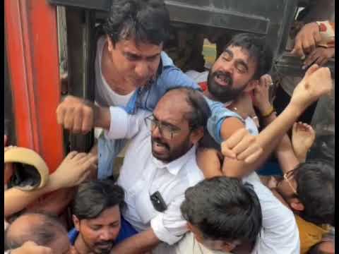 दिल्ली पुलिस की बर्बरता के खिलाफ IYC का हल्ला बोल!
