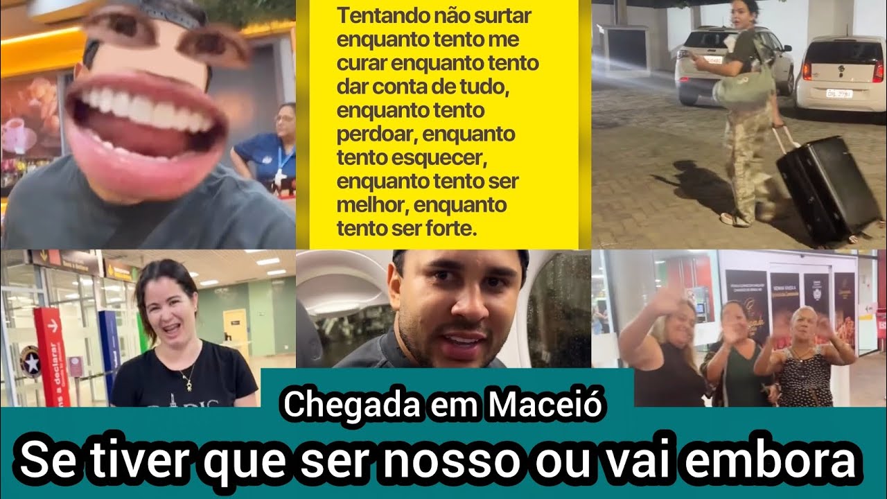 Lucas Guimarães chega em Maceió de madrugada e encontra seguidores no aeroporto - Voltar a rotina 